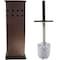 Blue Donuts Toilet Bowl Brush and Holder for Bathroom Toilet Cleaner, Bronze BD3462510 - alternate 3